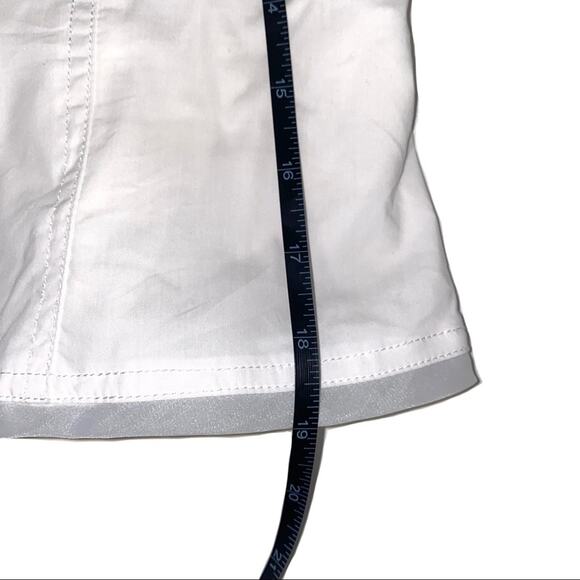 Choosy Priscilla Square Neck Puff Sleeve White Blouse M - Picture 10 of 10